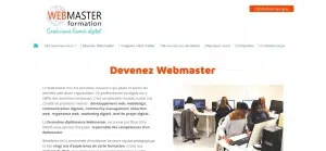 webmaster formation
