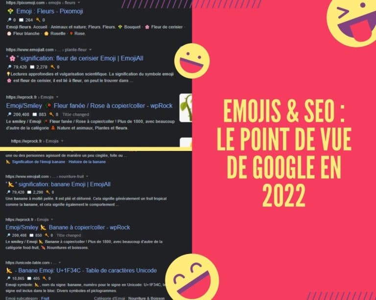 Émojis dans les balises de titre et la méta description : faut-il les utiliser pour le SEO ?